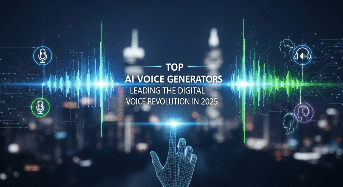 Top AI Voice Generators Leading the Digital Voice Revolution in 2025