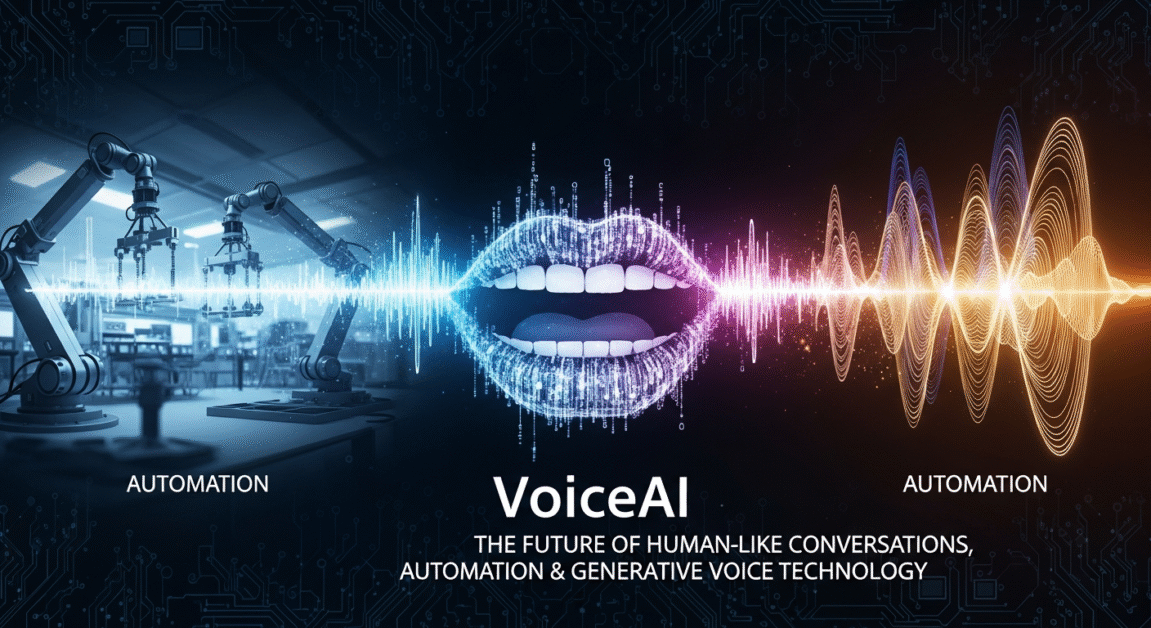 VoiceAI: The Future of Human-Like Conversations, Automation & Generative Voice Technology