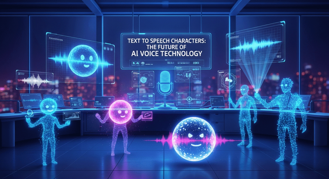 Text to Speech Characters: The Future of AI Voice Technology